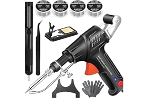 NESPROFY Ayyecoeeye Welder, Internally Heated Industrial Laser Welding Tools, 110v Handheld Welder, Fully Automatic Industrial-Grade Welding Tool, 3 in 1 Welding Machine Rustremoval/Cutting/Welding (Black)