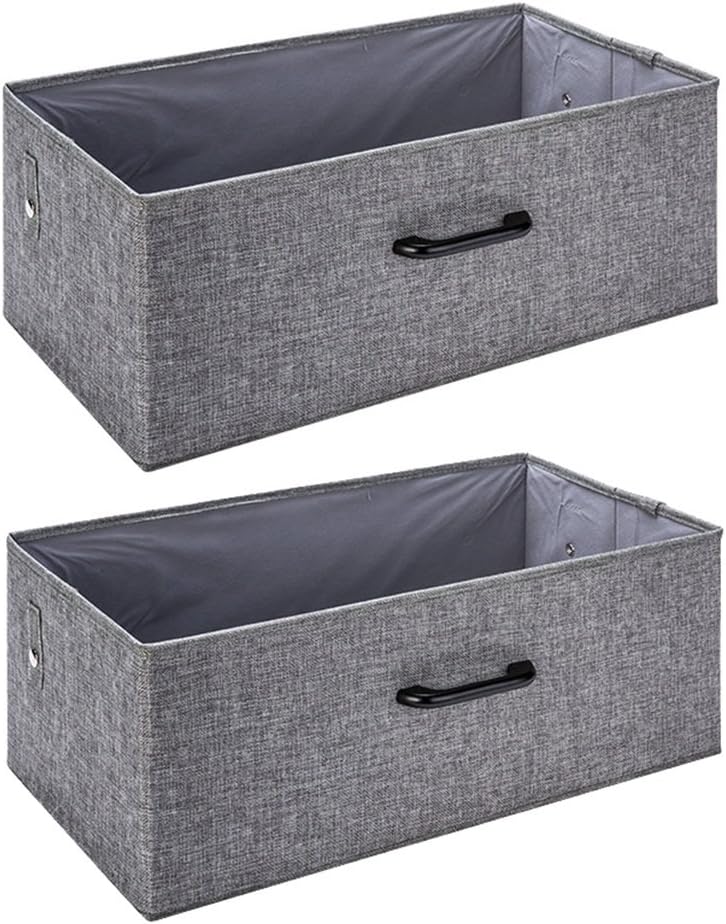 Tuch Kunst Aufbewahrungsbox, Polyester Nachahmung Hanf Ohne Abdeckung