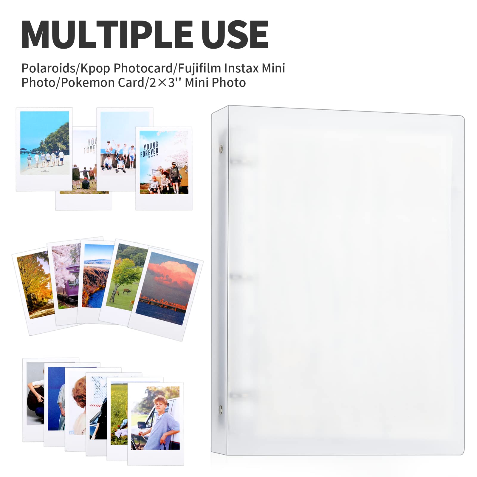 Mua A4 Photo Card Binder with 540 Pockets Sleeves, RIO Direct 2x3 ...