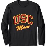 USC USC Mom Retro Script Style Long Sleeve T-Shirt