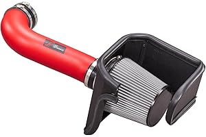 VELOCITY CONCEPTS Air Filter intake Red Heatshield Compatible with 2011-2016 300C 2011-2016 Challenger charger
