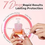 Modelones Nail Care 8 in 1 Ridge Filler Strengthener Base Coat 15ml view 6
