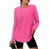 XIEERDUO Women's Workout Tops Long Sleeve Quick Dry UPF 50+ Sun Protection Shirts for Hiking Running S-3XL