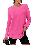 Long Sleeve Shirts Swim Rash Guard Athletic Tops Uv