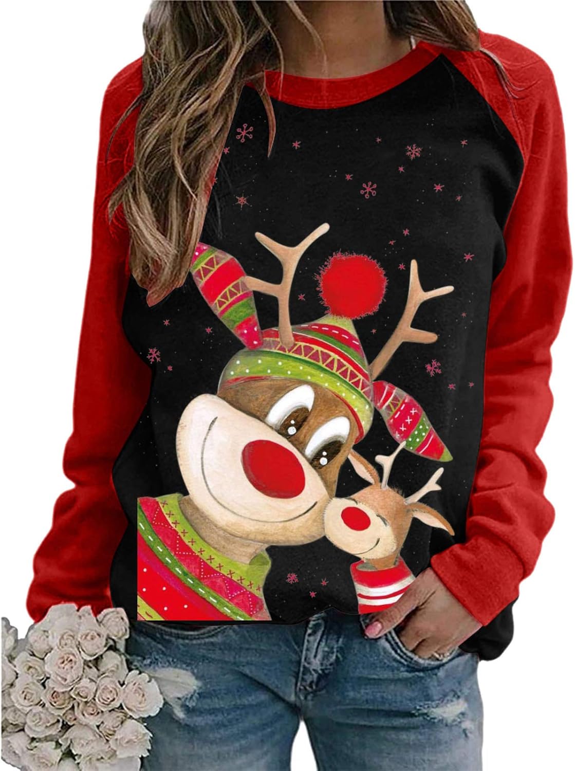 christmas sweatshirts for women