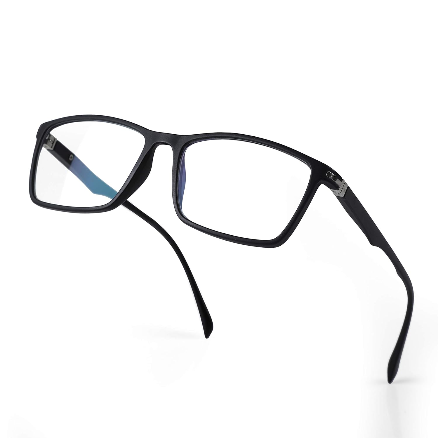 Buy IME® Zero Power Thin Square Unisex Blue Cut Spectacles with Anti