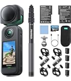 Amazon.com : AKASO 360 Action Camera Motorcycle Combo- 5.7K 360