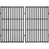 QuliMetal 19.5 Inch Porcelain Grill Grates for Weber Genesis 300 Series | Porcelain-enameled cast iron; fits Genesis E-310, S-310, E-320, S-320, E-330, S-330, EP-310/320/330; replaces 7524 and 7528