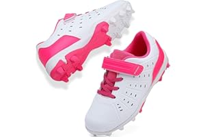 BKWHDAY Softball Cleats Girls Boys Youth Baseball Cleat Kids Soccer Lacrosse