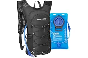 JOYHILL TPU Hydration Bladder,1.5L 2L 3L Water Bladder for Hiking Backpack BPA Free Leak Proof Hydration Pack