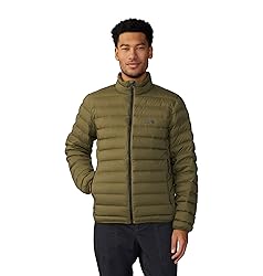 Mountain Hardwear Men's Deloro Down Jacket, Combat