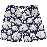 visesunny Little Boys Quick Dry Beach Board Shorts Kids Swim Trunk Swimsuit Beach Shorts Swim Trunk for Infant Boy Teens