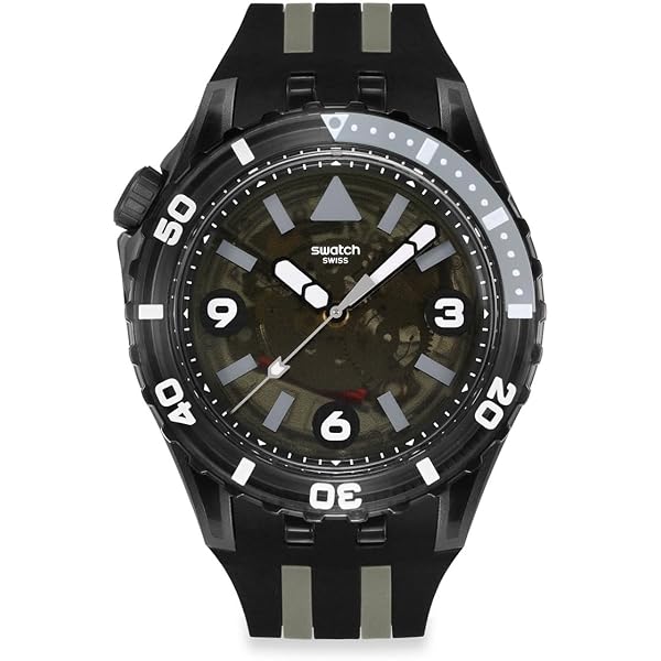 Amazon.com: Swatch Skin Irony 42 Unisex Watch Casual Polymer Green