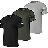 MTTYYD Men's Short Sleeve Mesh T-Shirts Athletic Quick Dry Shirts Running Shirts Moisture Wicking