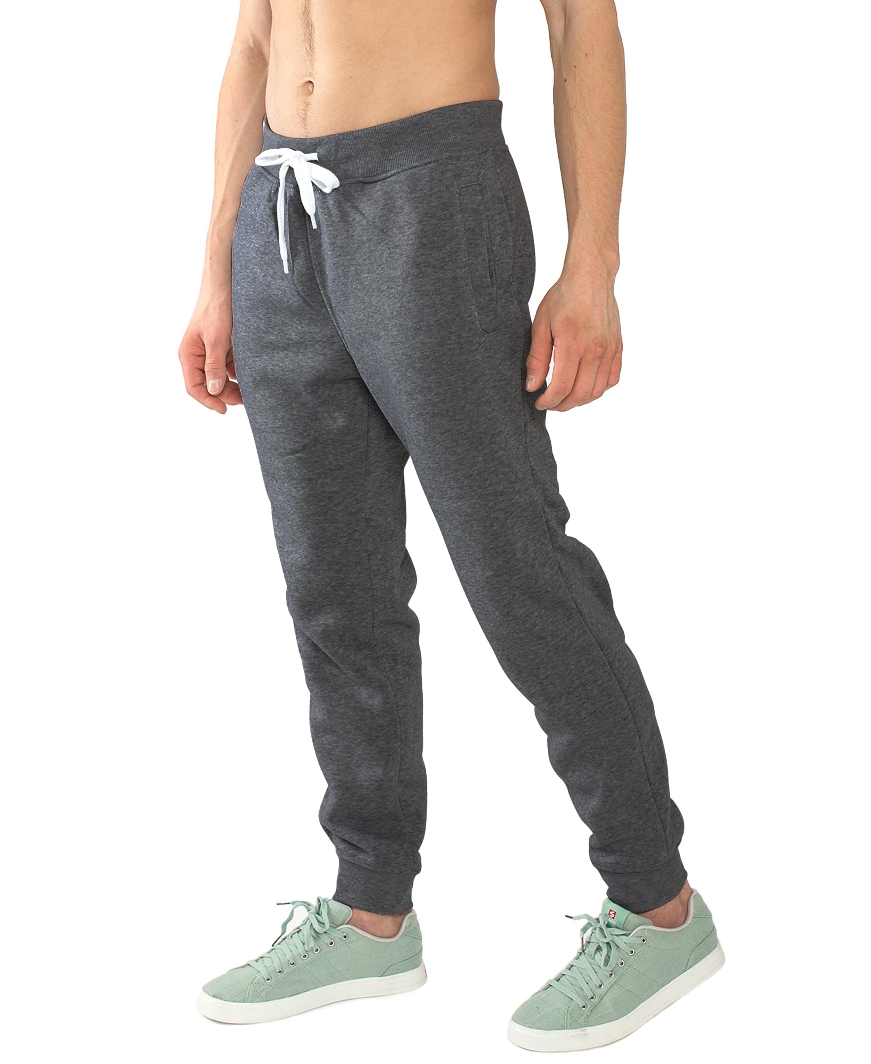 Southpole Mens 1570 Basic Active Fleece Jogger Sweatpants