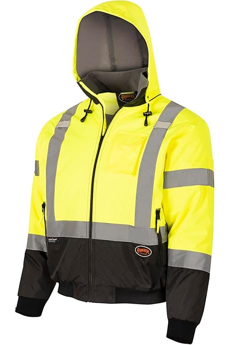 Kapton Hi Viz High Vis Visibility Bomber Giacca Da Lavoro Di
