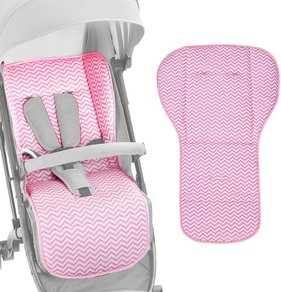 Loclic Com Besteffie Reversible Pur Coton Siege Bebe Liner Mat Universel Pour Tous Les Chariots Convient Po Universelle Bebe Poussette Assise Liner Infant Coussin De Siege De Voiture Matelas Et Linge De Lit
