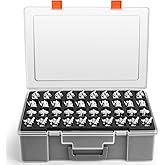 Miniature Storage Carrying Figure Case - 120 Slot Figurine Minature Carrying Case with 3 Foam Layer for Miniatures Compatible with 40k, DND &amp; More (Transparent)
