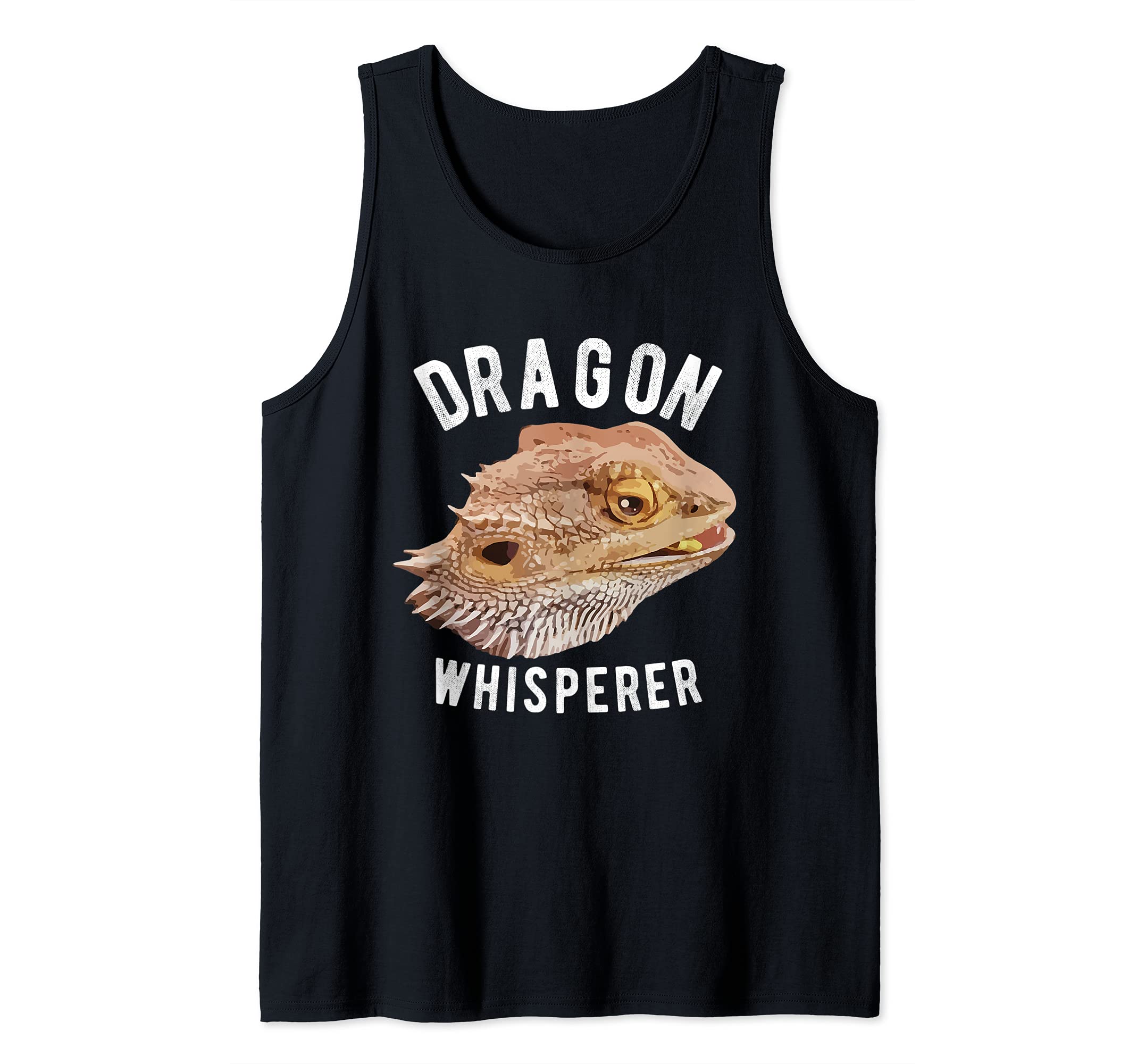 Tiny dinosaur - Bearded Dragon Whisperer - Lizard Reptile Tank Top