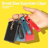 LEOBRO 60Pcs Swivel Lobster Clasps & Key Rings for Crafts view 4