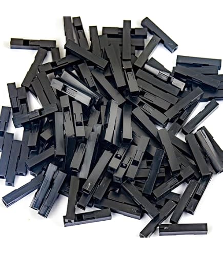 500 Pezzi Connettori Femmina Dupont 2.54 Mm - Fili Jumper Per Progetti 500 Pezzi Connettori Femmina Dupont 2.54 Mm - Fili Jumper Per Progetti