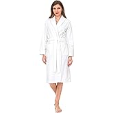 TowelSelections Womens Robe 100% Cotton Terry Cloth Towel Bathrobe Luxuriously Soft Shawl Collar Bath Robe for Women