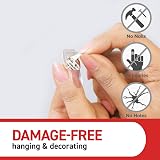 Command Clear Decorating Clips Value Pack 60 Clips 68 Strips Damage Free view 3
