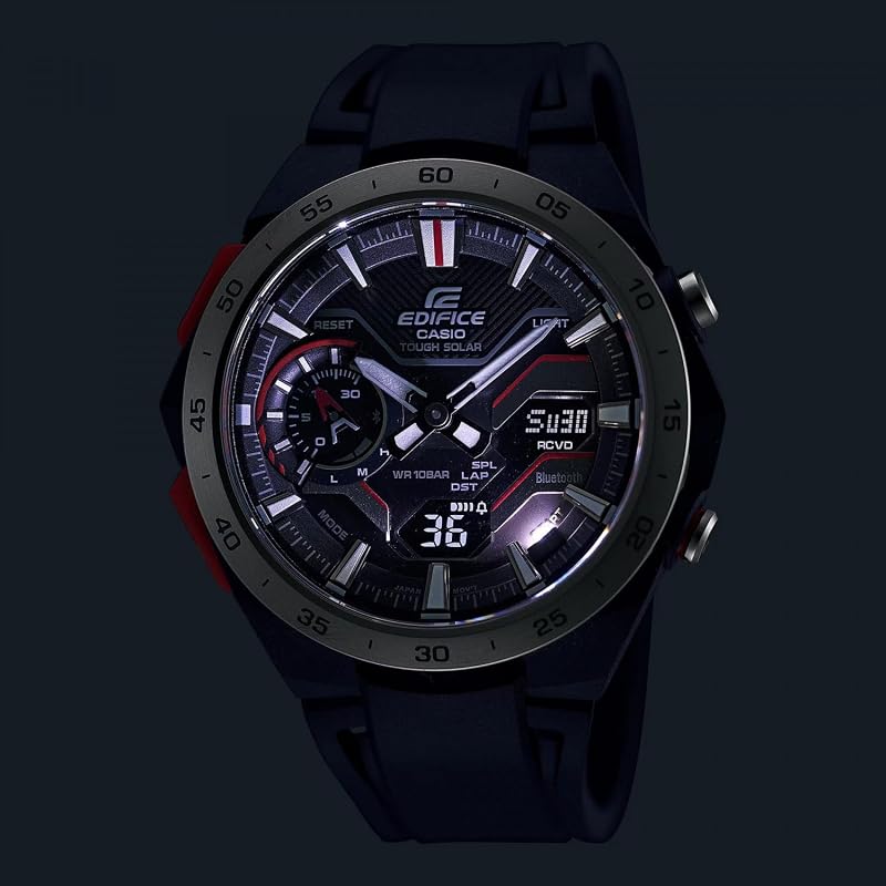 Orologio in resina solare Casio ECB-2200P-1AEF
