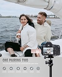 PQRQP 3 in 1 Wireless Lavalier Microphone for