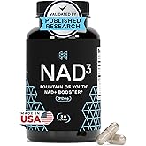 HPN NAD+ Booster – Nicotinamide Riboside Alternative (NAD3) for Men & Women | Anti Aging NRF2 Activator, 312 mg per Serving – Natural Energy Supplement for Longevity & Cellular Health, 30 Veggie Pills
