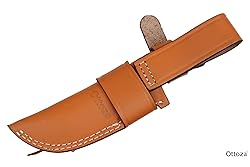 Ottoza Top Grain Leather Knife Sheath for Fixed