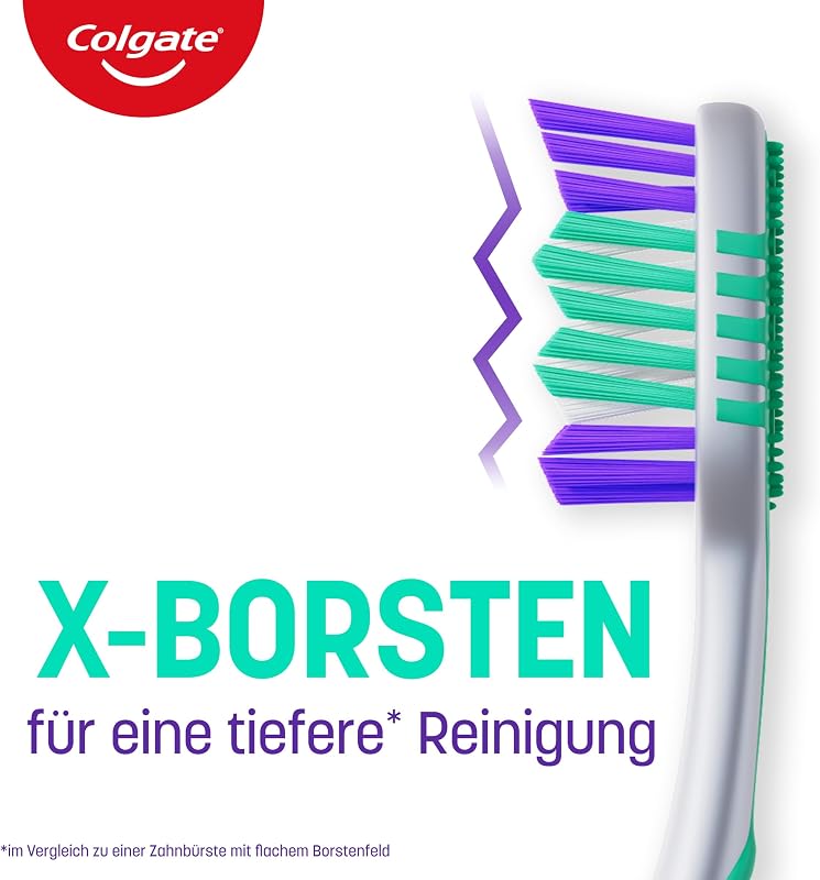 Zahnbürste ZigZag, Mittel, 6 Stück