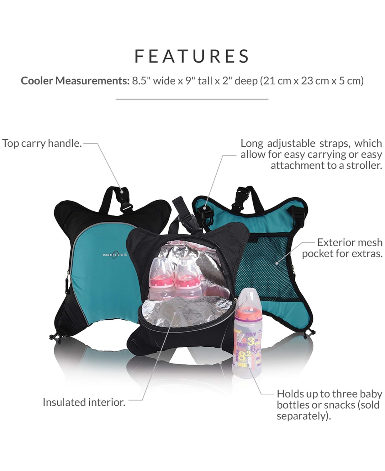 obersee diaper bag