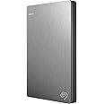 Seagate Backup Plus Portable 5TB External Hard Drive HDD – Silver USB 3.0 for PC Laptop and Mac, 2 Months Adobe CC Photograph