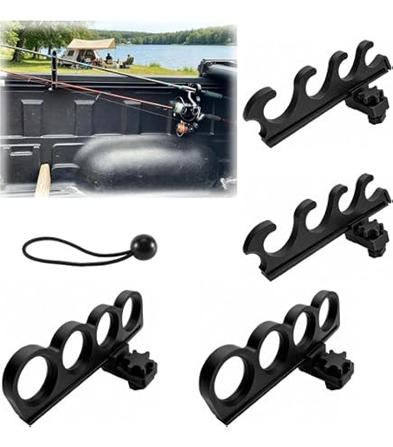 Fishing Rod Holder for Toyota Tacoma Bed Rail : Sports & Outdoors