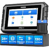 OBD2 Scanner Diagnostic Tool, TOPDON AD900BT Bidirectional Scan Tool with ECU C0ding, 28+ Services, Automotive All Systems Diagnosis Scanner for Car with 2 Years Updates, Active Test