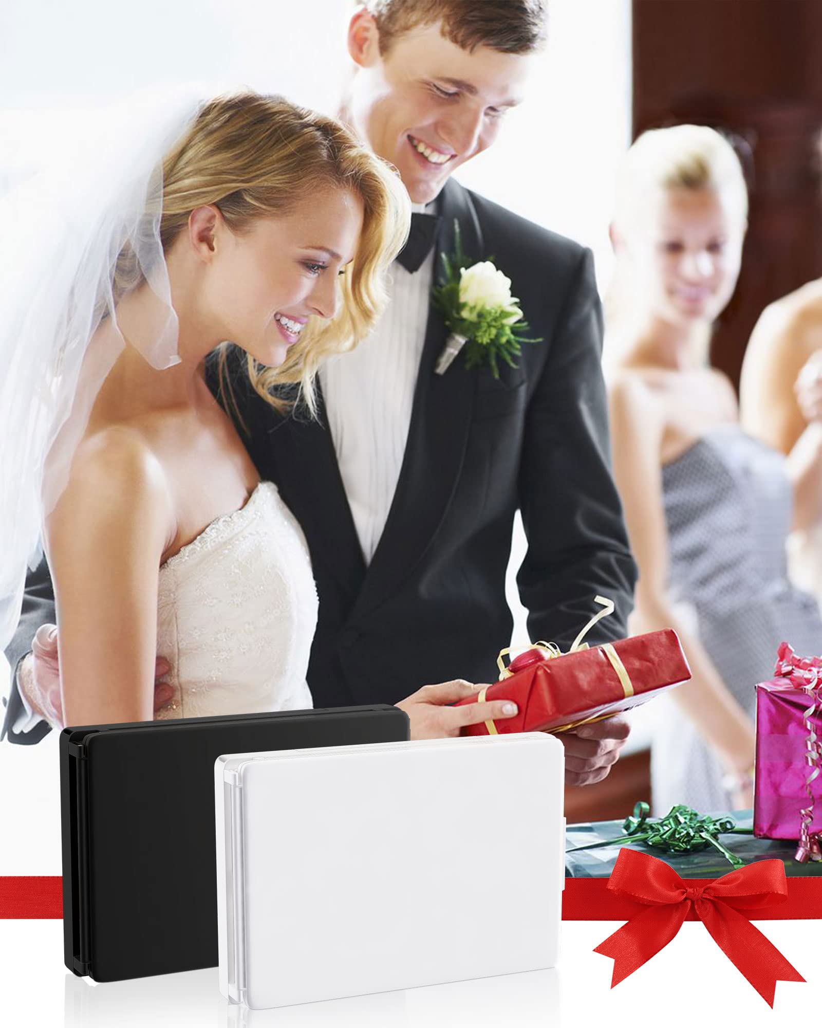 5 Way Mirror for Self Hair Cutting & Shaving, 360 Makeup Mirror with Height Adjustment for Braiding & Styling (Black)