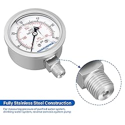 MEASUREMAN Fully Stainless Steel Hydraulic Glycerin