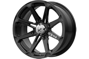 MSA Offroad Wheels MA12 14X7 4X110 G-BLK 10MM - M12-04710