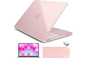 Batianda 4-in-1 Clear Case for New MacBook Neo 13 inch 2026 Release Model A3404, Ultra-Thin High Transparency Hard Shell Cove