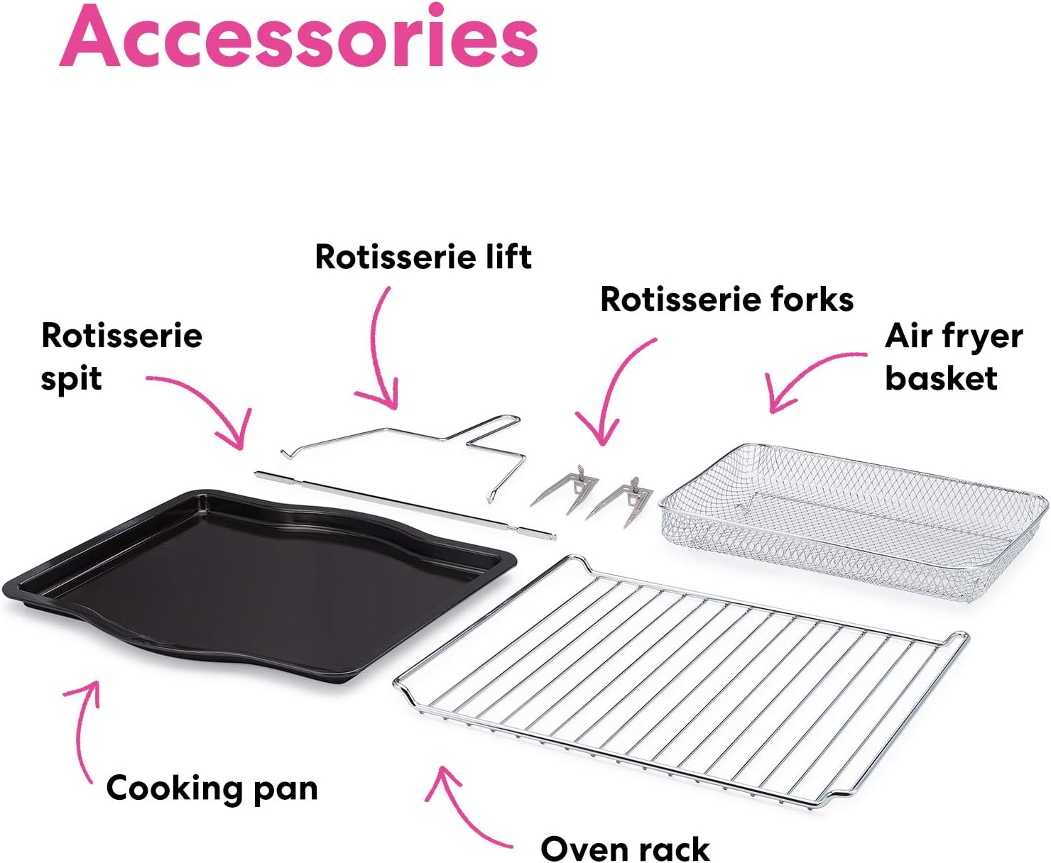 Instant Omni Plus Air Fryer Toaster Oven 11 in 1, 26L, Rotisserie, Reheat Pizza, XL: Kitchen & Dining