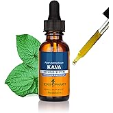 Herb Pharm Organic Kava Root Liquid Extract for Stress Relief & Relaxation*: Vegan Kava Extract, Non-GMO Kava Kava Tincture for Calm & Relaxed Mood, Gluten-Free, 1 Oz