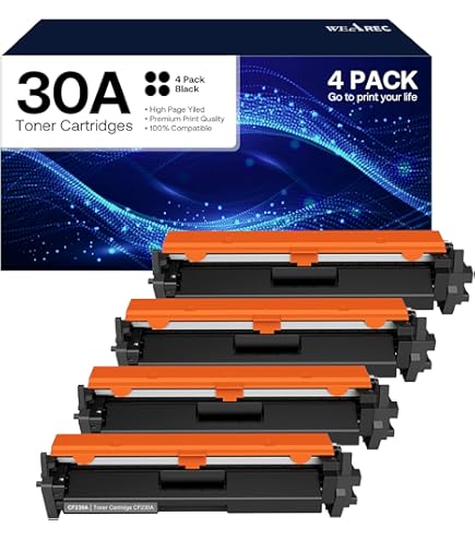 thumbnail image 2 of 4-Pack CF230A 30A Compatible Toner Cartridges For HP LaserJet M203 M227 Series – Ninjatoner 2 of 2