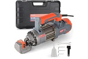 CENTALL 5/8 Inch Electric Hydraulic Rebar Cutter, Portable Rebar Cutter, Cutting up to 4-16mm #5 Rebar, Cutting Speed 1-1.5S 
