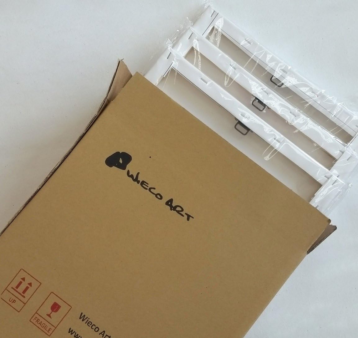 Wieco Art The Cloud Tree Wall Art Oil PaintingS Giclee Landscape Canvas Prints for Home Decorations, 3 Panels: Posters & Prints