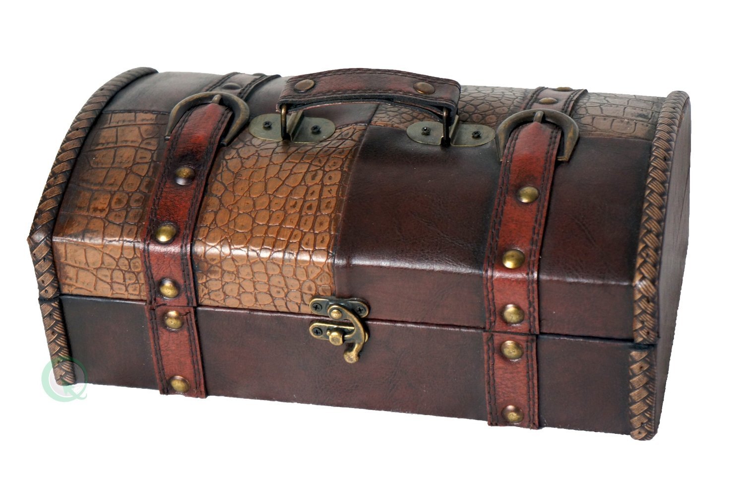 Leather Trunk, Designer Treasure Chest (Sergeant, Small