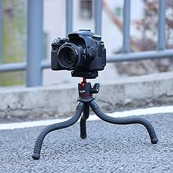 ULANZI Camera Tripod, Mini Flexible Stand w Hidden