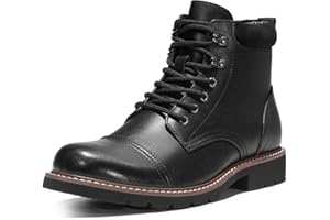 TruVeld Mens Boots Casual Ankle Boots Casual Zipper Boots for Men Botas para Hombre