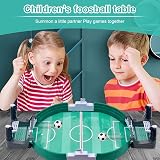 Yizemay Mini Table Football Game – 16.5 x 8.3 in Tabletop Foosball Toys view 5