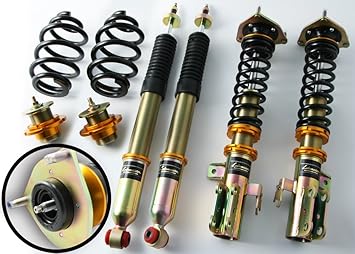 Amazon Lehrmeister レアマイスター車高調 全長調整式 減衰力15段調整式 トヨタ アルファード 08 系 Gghw 車高調キット 車 バイク